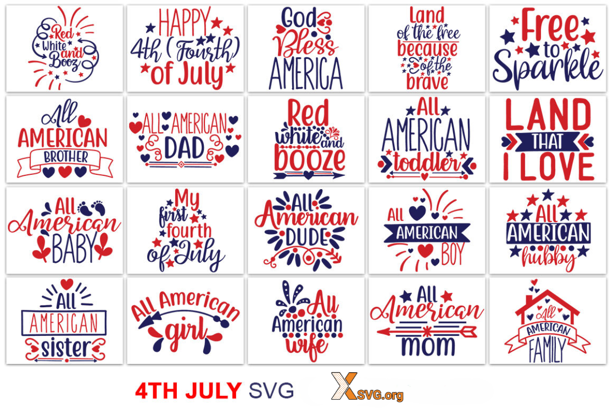 4th Of July SVG