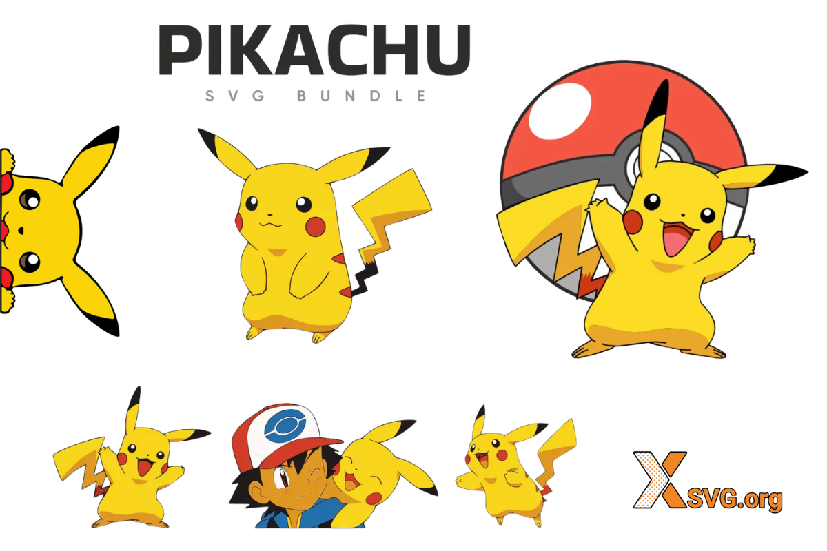 download pikachu svg free