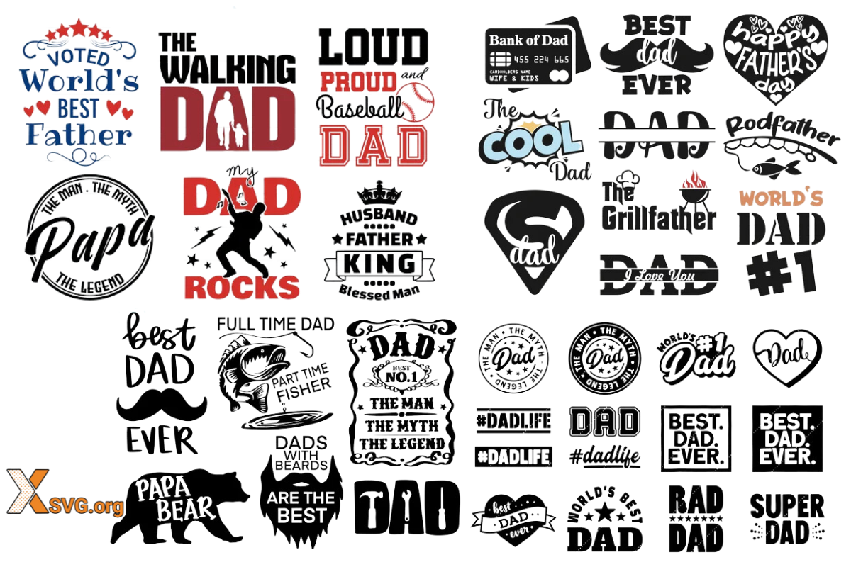 Fathers Day SVG