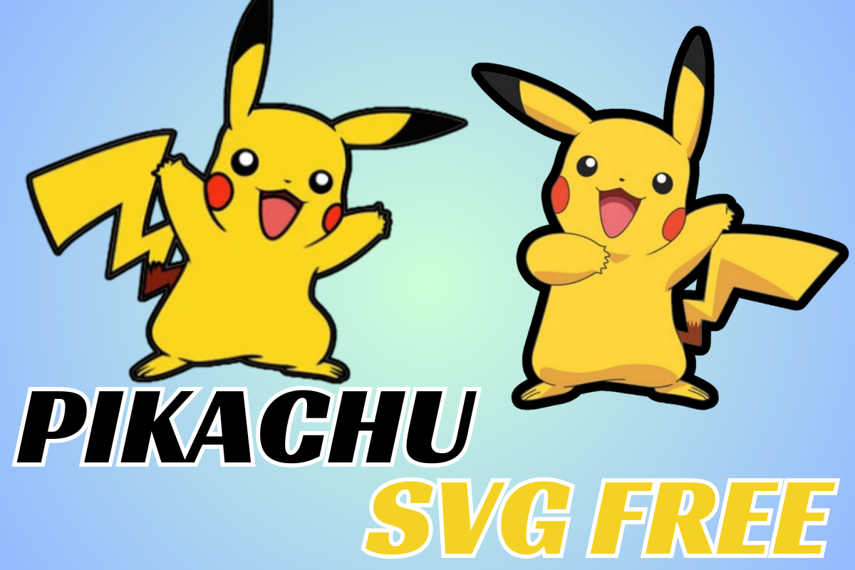 Discover Amazing Pikachu SVG Free Downloads