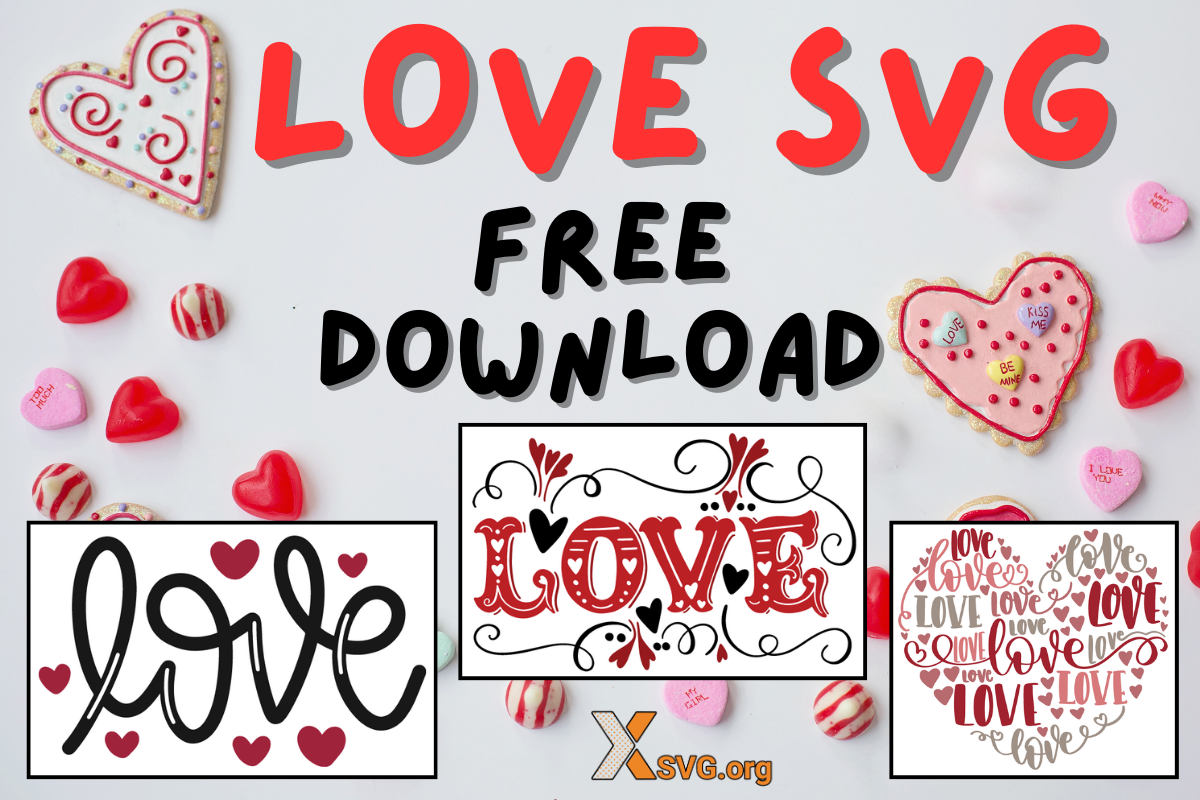 Love SVG Free: Elevate your designs with romantic flair