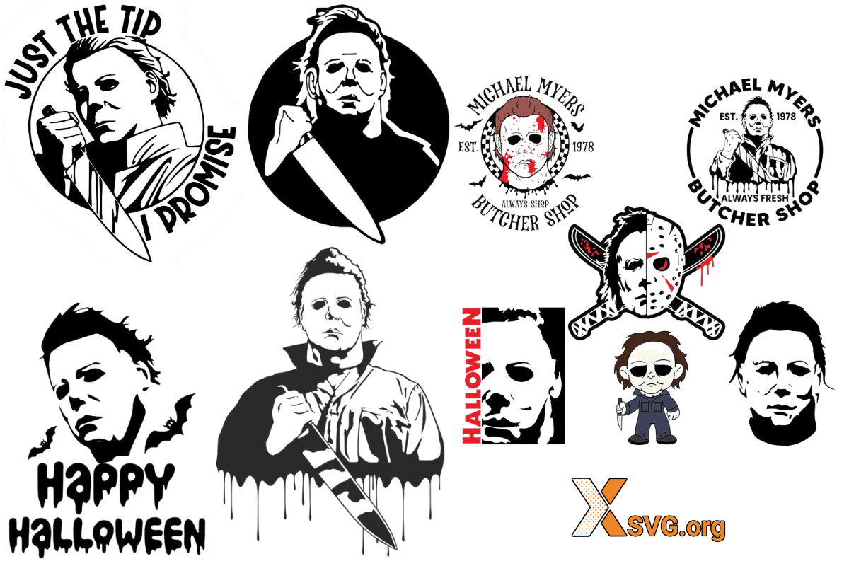 michael myers svg free