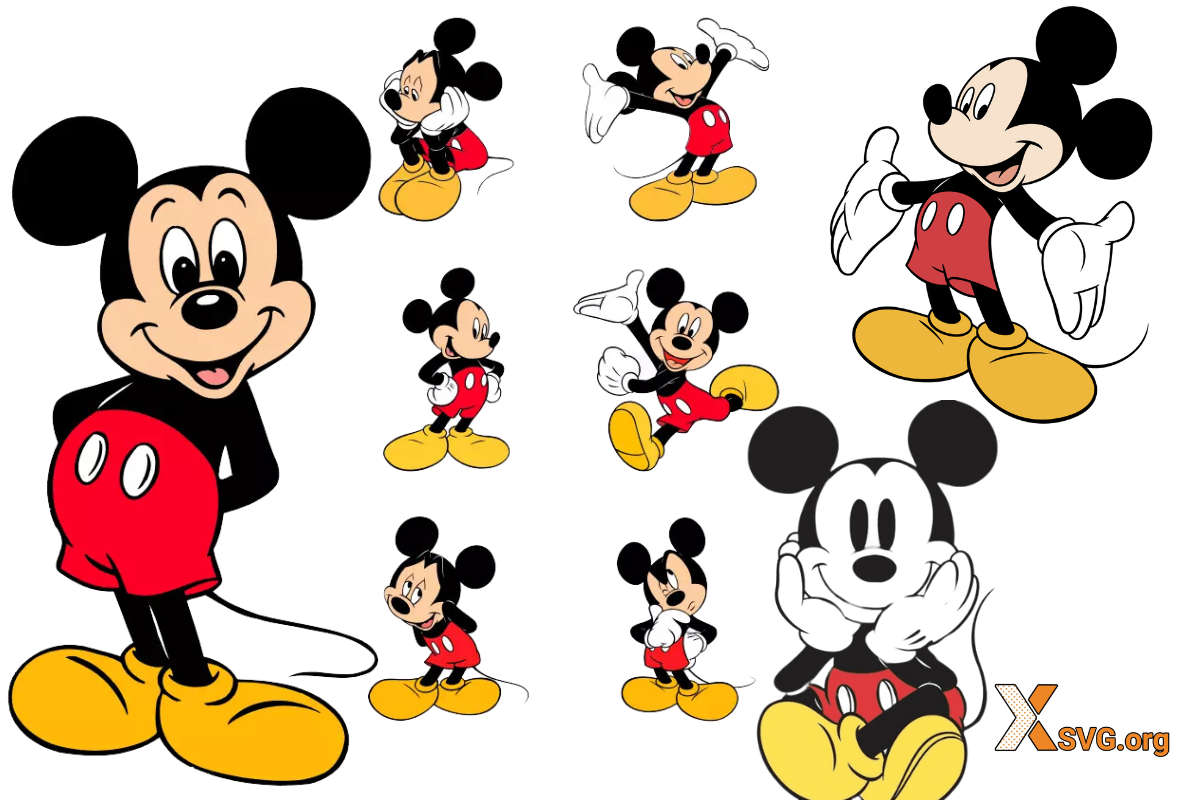 mickey svg free