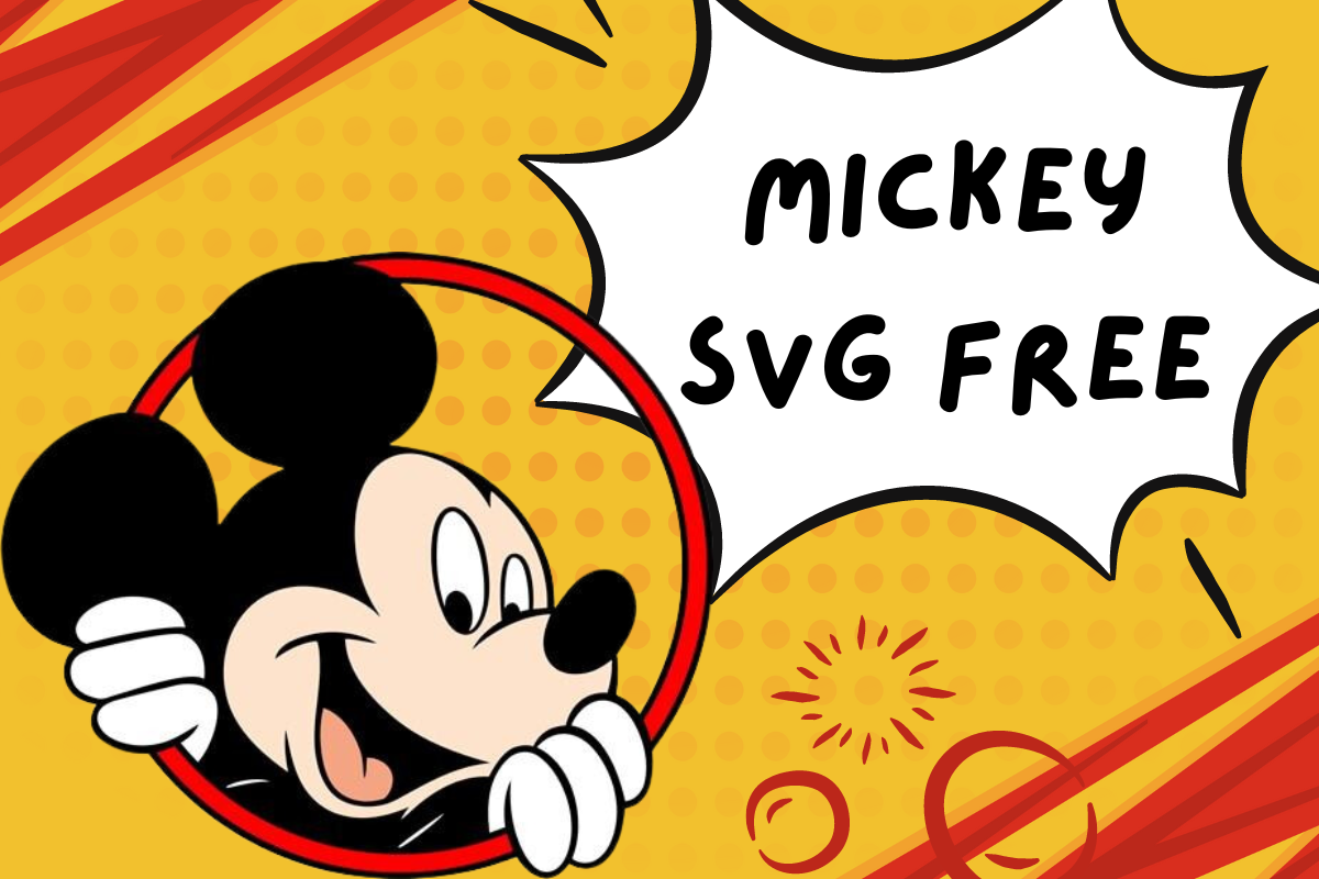 Mickey SVG Free: Your Gateway to Iconic Designs