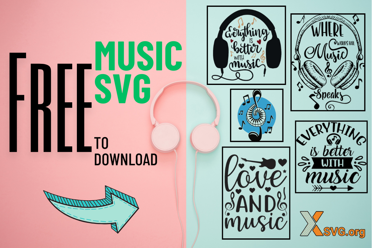 The ultimate collection of free music SVGs: Modern & unique designs