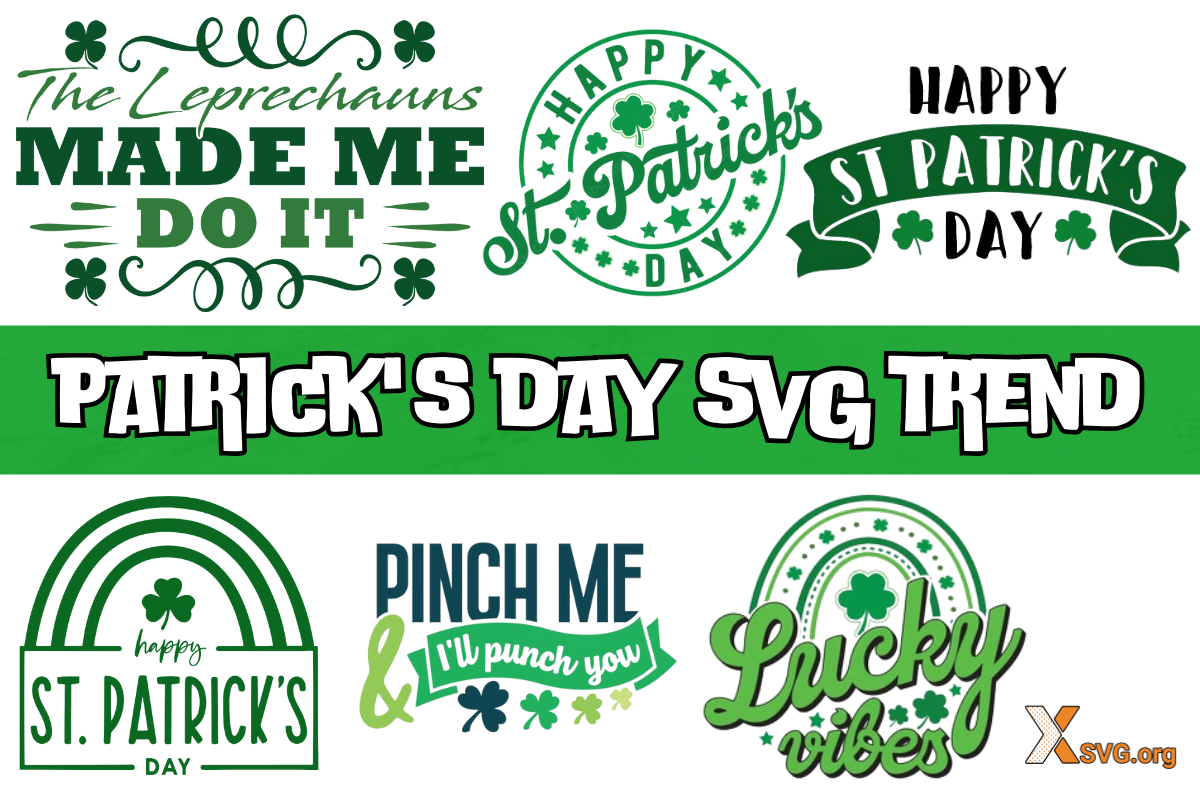 Find patrick's day svg trend and design your website