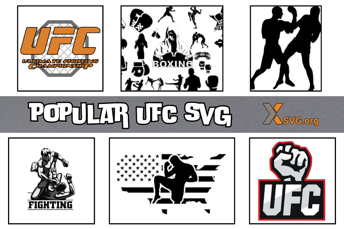 The Octagon Unleashed: Popular UFC SVGs That Pack a Punch