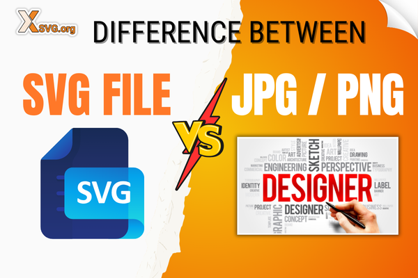 Difference between SVG File and JPEG Format